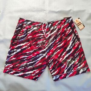 And 1 Playground Legend Basketball Gym Shorts Red/Black size 3XL